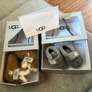2 pair baby Uggs